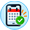 Automated booking system icon